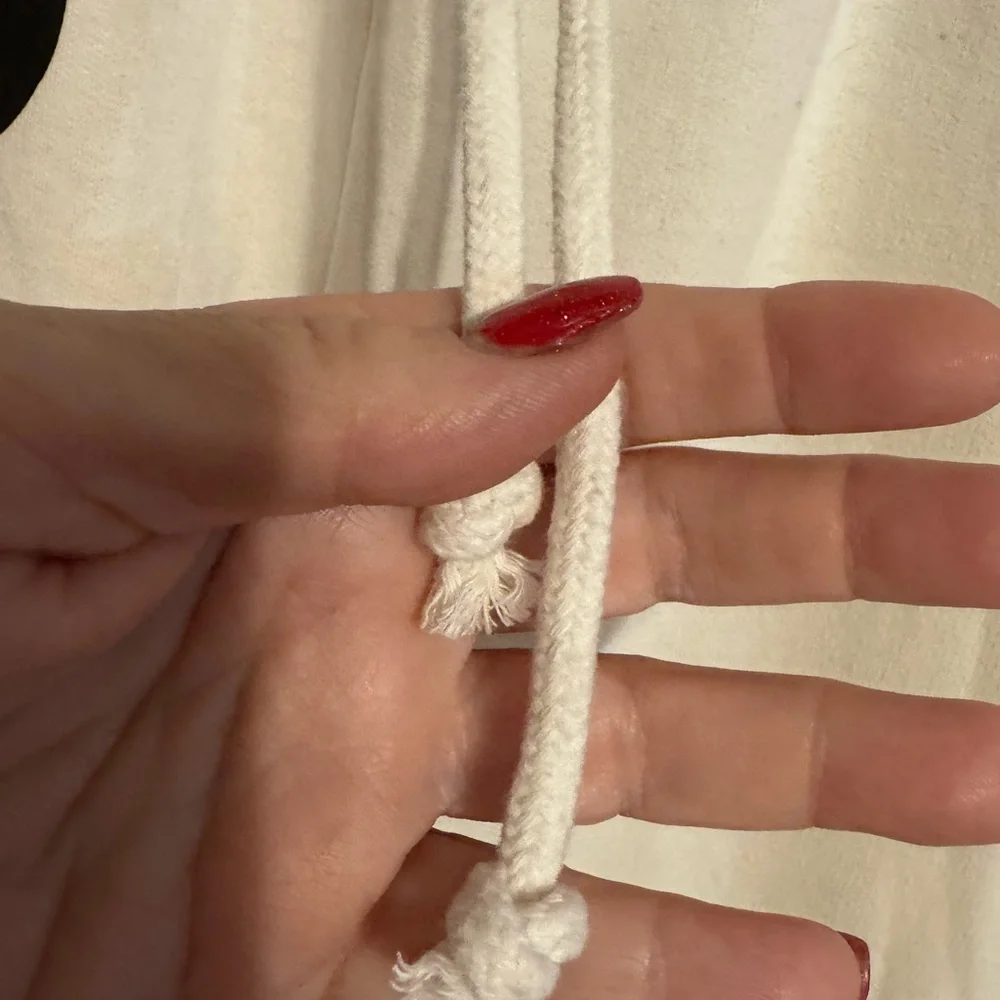 NWT Disney Mickey Mouse Design Women's Winter White Jogger   SMALL  #4 - Picture 8 of 12